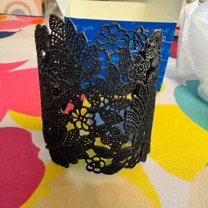 NEW Stella And Dot Celestial Lace Cuff- Limited Edition Black